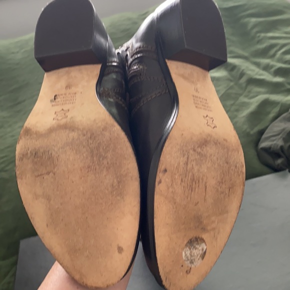 Mimco Boots 39 Chocolate great cond leather - Picture 7 of 9